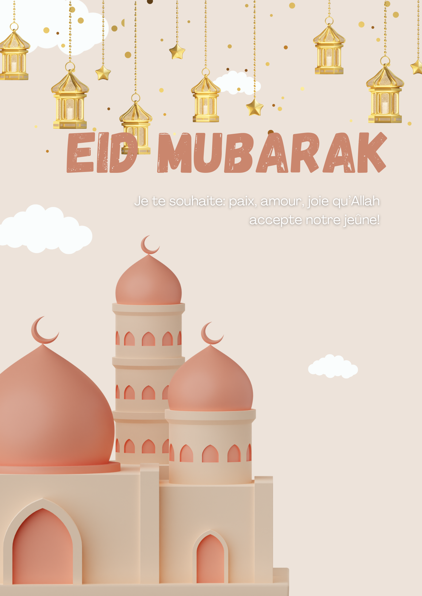 Carte cadeau Eid 2024