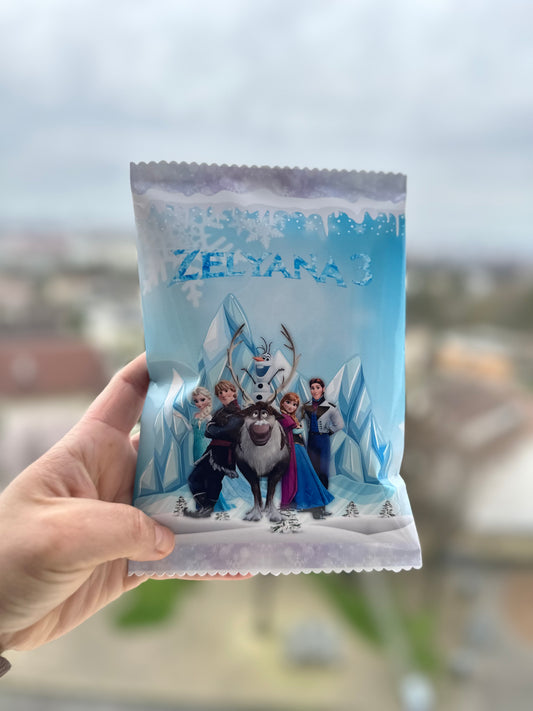 Chips personnalisé reine des neiges